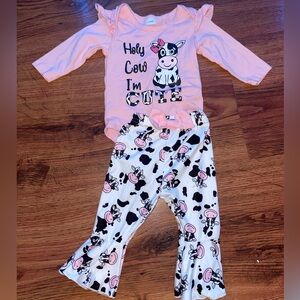 Baby cow outfit